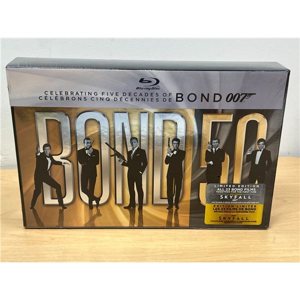 New Sealed Bond 007 Blu-ray Limited Edition Box Set - see all photos for details