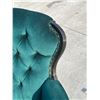 Image 7 : Modern Green Button Tufted Arm Chair