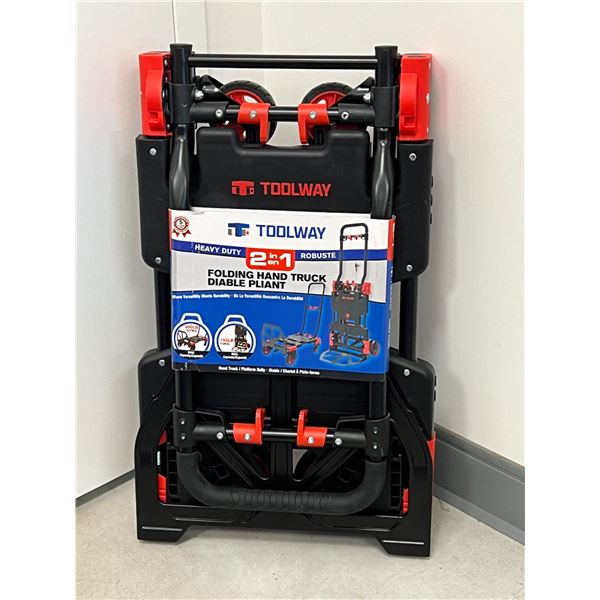 Toolway 2 in 1 Folding Hand Truck Dolly - see all photos