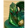 Image 5 : Signed Melody Pena Windstone Editions (N. Hollywood, CA) Coiled Dragon 4"W 2.5"T