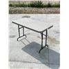 Image 1 : Folding Table - Adjustable Height - Approx: 48x23.5"