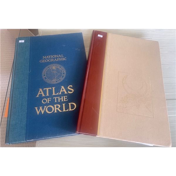 People & Places of the Past and National Geographic Atlas Of The World