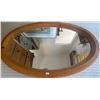 Image 1 : Oak Oval & Half Oval Wooden Mirrors  37"x26"tall