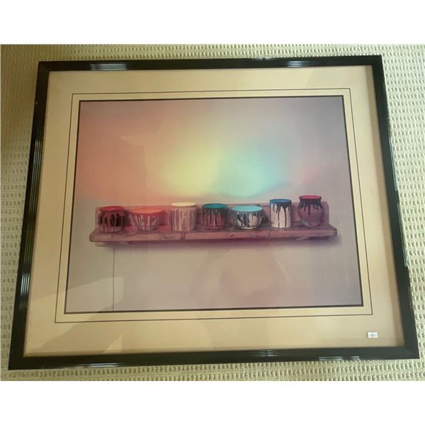 Colorful Paint Pail Picture  36"x32"tall