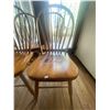 Image 2 : Four Oak Chairs   35"x37"tall