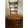 Image 4 : Medium Sized Wood Rocker w/poof ottoman & lamp