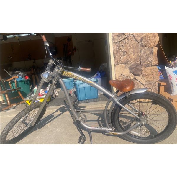 Limited Series Nirve Cannibal Chopper Cruiser Pedal Bicycle  (speed adustable)