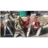 Image 1 : Assortment of Multiple Jack Stands & Floor Jacks  Axle Stand