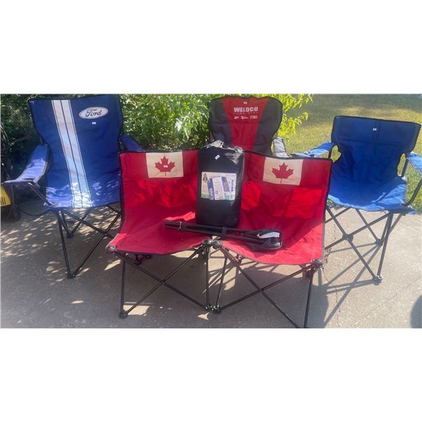 5 Outdoor Folding Camping Chairs for Around The FirePit & Woods Sleeping Bag