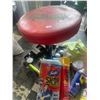 Image 2 : Team Mechanix Shop Stool on Wheels w/ garage & Orbital Car Waxer + Bosch 1/2" angle grinder