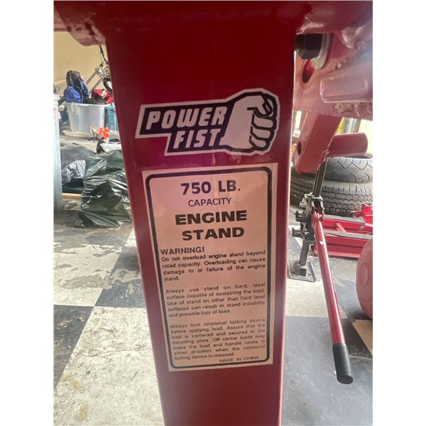Powerfist 750lbs Capacity Engine Stand