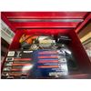Image 14 : Dual Leveled Mastercraft Large Full Tool Box on Wheels   Screwdrivers, Wrenches, Allen Keys +++