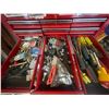 Image 4 : Dual Leveled Mastercraft Large Full Tool Box on Wheels   Screwdrivers, Wrenches, Allen Keys +++