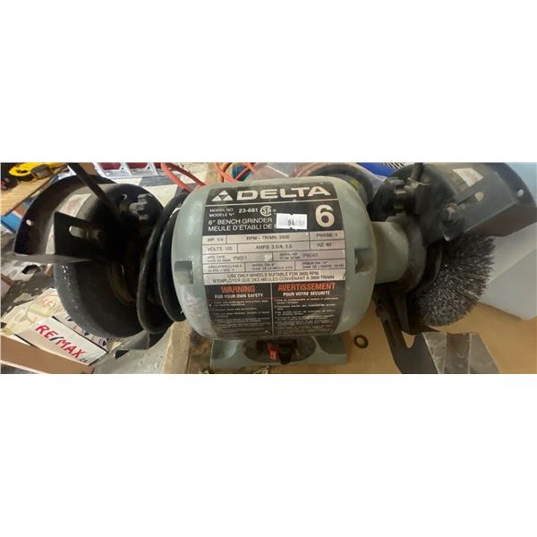 Delta 6" Bench Grinder  Model# 23-681