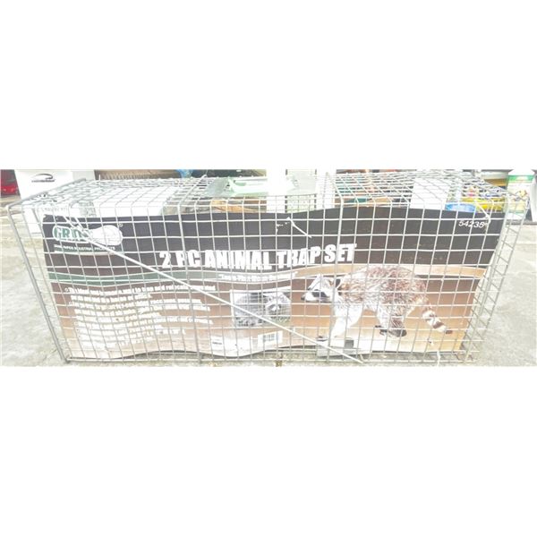 Two  PC Animal Trap Set