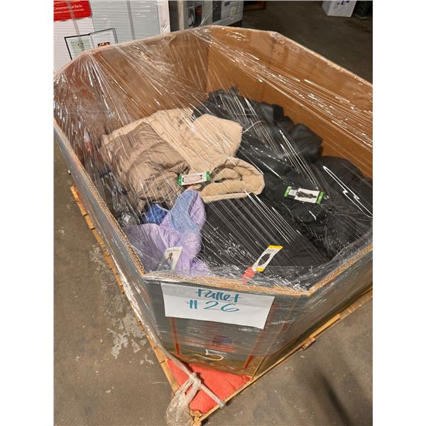 Pallet #22 - 25 pcs de chamarras/jackets Costco