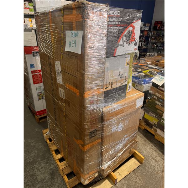 Pallet #34 - General Merchandise Home Depot/Costco
