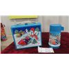 Image 1 : Aladdin Snowmobile/Snowman Lunch Kit and Thermos