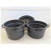 Image 2 : Preserves / Stewing Pots with Lids 