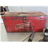 Image 2 : Metal Tool Box with Gauges, Air Tools, Spray Gun & More 