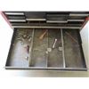 Image 8 : Tool Chest 17'' x 26'' x 19'' with Some Tools