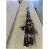 Image 2 : Fishing Package: 12 Rods, 11 Reels, Net, 3 Tackle Boxes & More 