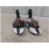 Image 2 : 2 Wood Carved Mallard Decoys Approx. 12'' Long