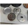 Image 8 : Cast Iron Fry Pans , Heavy Steel Platter , Vintage Bakeware, Enamel 