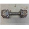 Image 2 : 15lbs Steel Dumbell
