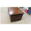 Image 2 : Modern Coffee Table on Casters with Lifting Table Top 19 1/2'' x 46'' x 26'' 