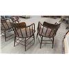 Image 8 : 4 Matching Railway Chairs 