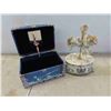 Image 8 : Vintage Cigarette Tins , Razor , Music Horse Carousel , Jewelry Cases & More 