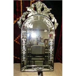 Round top Venetian mirror (1)