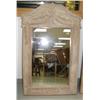Image 1 : White wash framed mirror (1)