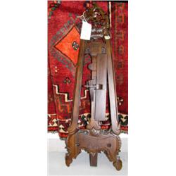 CHOICE on 2 mahogany finish easels (1)