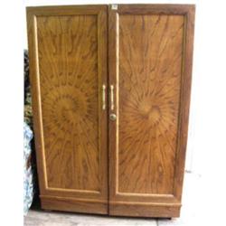 Wood cabinet/desk (189)