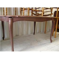 Painted kitchen table (214)