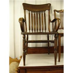 Oak office chair (214)