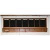 Image 1 : Sunday thru Saturday coat rack and chalk board -new (1)