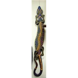 Approx. 7' lizard - very detailed - new (1)