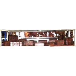 Lot of textured boxes / containers / jewlery boxes (8888)