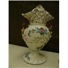 Image 4 : Anniversary clock with floral pattern, Ceramic vase made in New York by Ardalt (214)