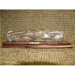 Tlingit style animals on fossilized whale bone (2)