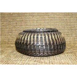 Baleen basket - 2 4/8" tall, 5 2/8" long, by Julianne Rentanaar (2)