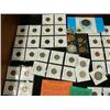 Image 3 : Lot of coins including: Citrine, opal, topaz, buffalo nickels, wheat pennies, 1 silver certificate, 