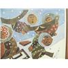 Image 3 : Signed "Arctic Children" '82 by Huiom, framed and double matted (700)