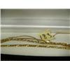 Image 4 : Lot of jewelry: Hematite necklace and bracelet and 4 gold colored bracelets (225)