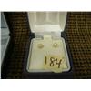 Image 3 : Lot of 3: pearl earrings, pearl chocker, and 2 strand pearl necklace (225)