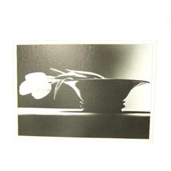 Black and white print framed and matted (2)