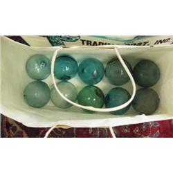 CHOICE on 3 bags of 10 glass floats (2)